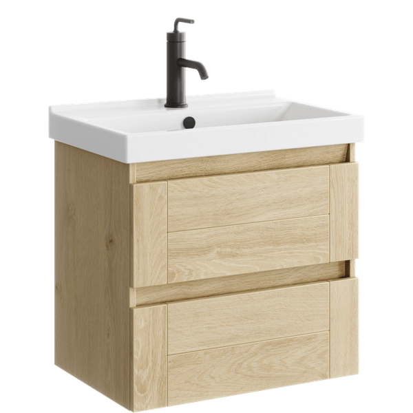 Тумба с умывальником Aqwella Astrid AST0106DD + Фостер 60