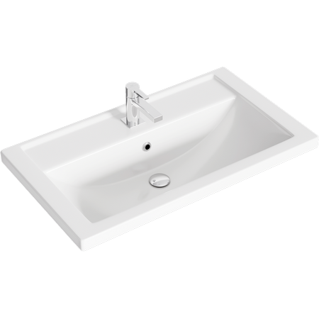 Тумба с умывальником Aqwella Astrid AST0108DD + Фостер 80 (4640021064733)