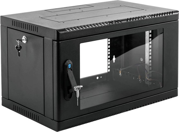 Шкаф телекоммуникационный ЦМО ШРН-6.350-9005 - фото