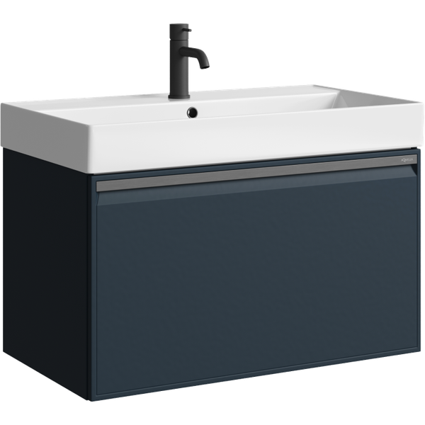 Тумба с умывальником Aqwella Pure PUR0108GRM + Вилис 800 / 4610119205126