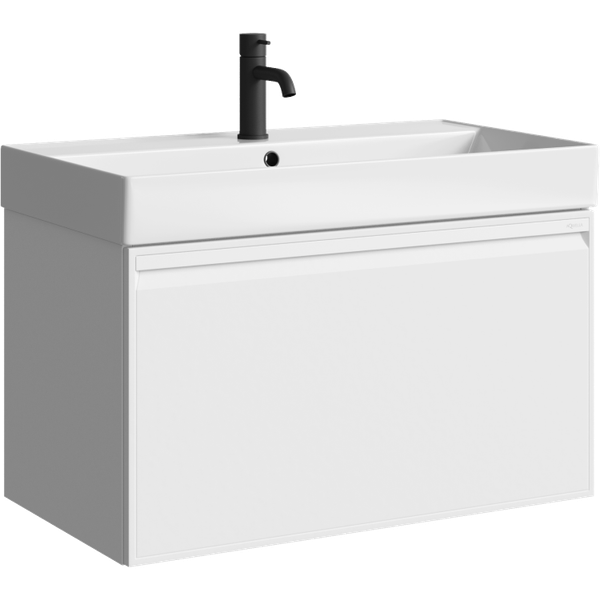 Тумба с умывальником Aqwella Pure PUR0108WM + Вилис 800 / 4610119205126 - фото