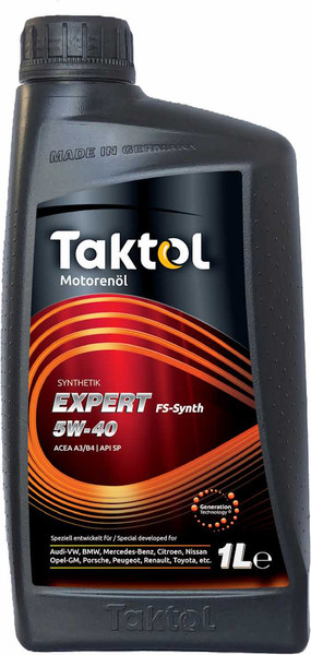 Моторное масло Taktol Expert FS-Synth 5W40 - фото