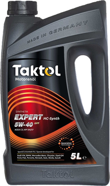 Моторное масло Taktol Expert HC-Synth 5W40 - фото