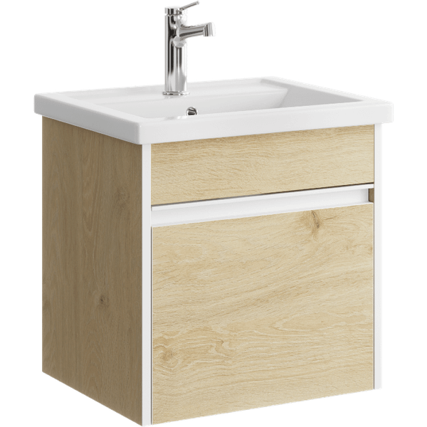 Тумба с умывальником Aqwella Urban URB0105DD + Фостер 50 - фото