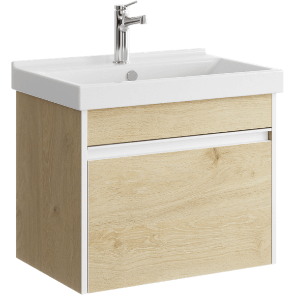 Тумба с умывальником Aqwella Urban URB0106DD + Фостер 60 - фото