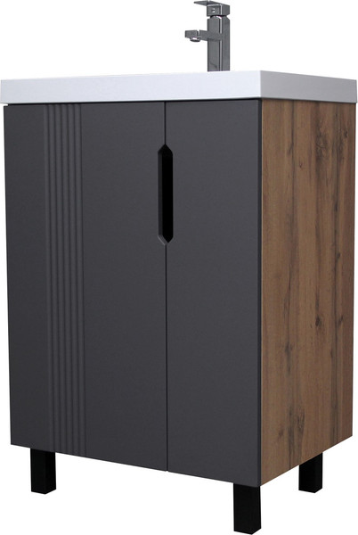 Тумба под умывальник Айсберг Unit 60 Марта DA3502T - фото