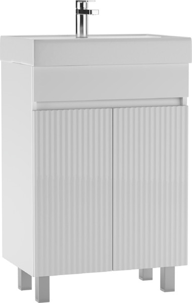 Тумба под умывальник Айсберг Фостер 60 Бриз DB3012T - фото