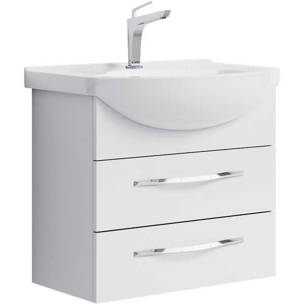 Тумба с умывальником Aqwella Аллегро Agr.01.06/2 + Элеганс 65