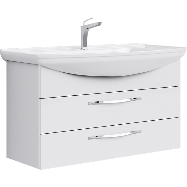 Тумба с умывальником Aqwella Allegro 105 / Agr.01.10/2 + Стиль 1050 - фото