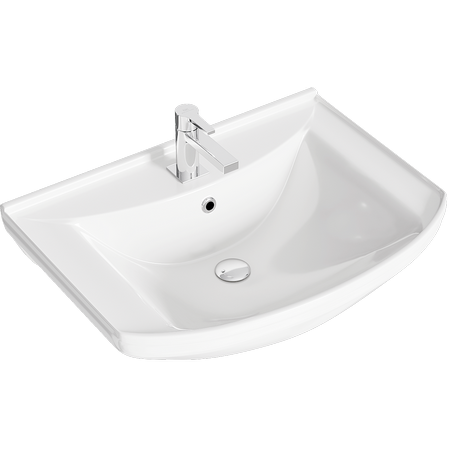 Тумба с умывальником Aqwella Барселона BA0106K + Стиль 65