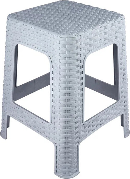 Табурет пластиковый Полимербыт Артлайн / 4344505 - фото