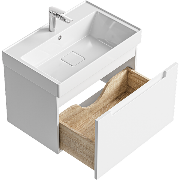 Тумба с умывальником Aqwella Vancouver VAN01071 + Грэмми 700 / 4610119205249