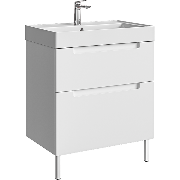 Тумба с умывальником Aqwella Vancouver VAN01072N + Грэмми 700 / 4610119205249