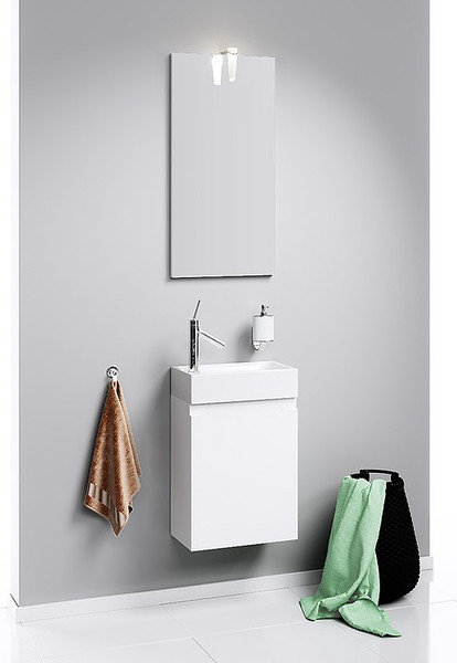Тумба с умывальником Aqwella Leon-MP Ln-MP.01.04/W + Unam 40 / T1.04.04D - фото