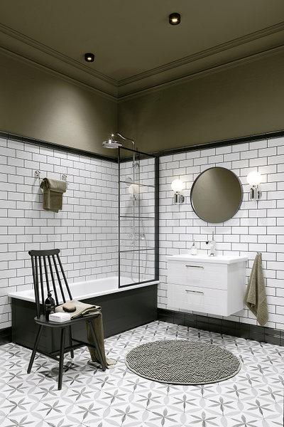 Тумба с умывальником Aqwella Манчестер MAN01072 + Фостер 70