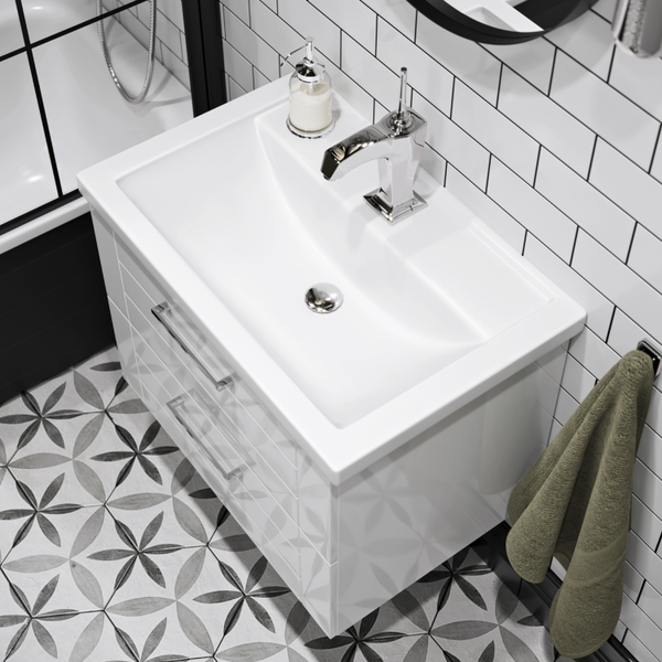 Тумба с умывальником Aqwella Манчестер MAN01072 + Фостер 70