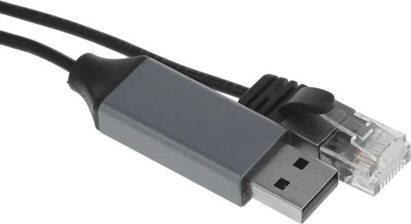 Кабель Buro BU-USB-A-LAN100-2M