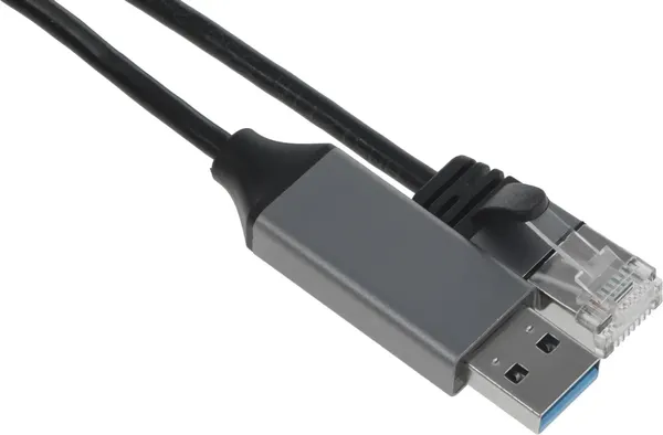 Кабель Buro BU-USB-A-LAN1000-2M