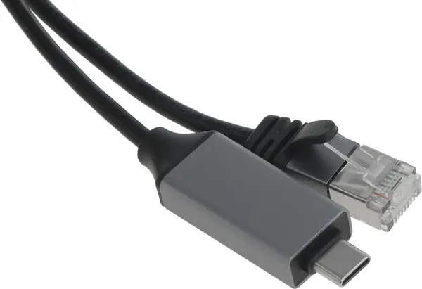 Кабель Buro BU-USB-C-LAN1000-2M