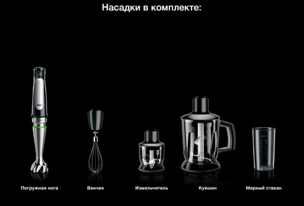 Блендер погружной Braun HB701AI-MQ7045X