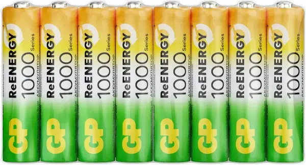 Комплект аккумуляторов GP Batteries GP 100AAAHCRGY-B16 AAA NiMH 1000mAh