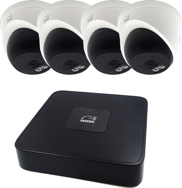 Комплект видеонаблюдения Arsenal Ti на 4 камеры 2Mp - фото