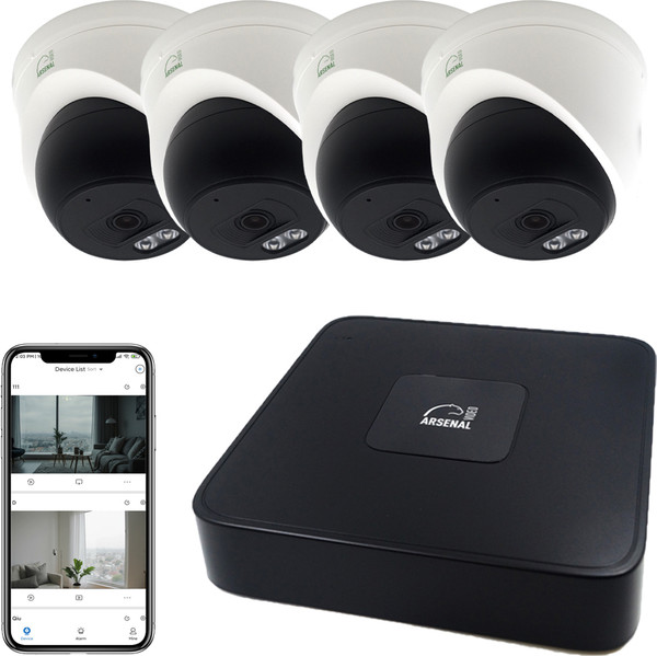 Комплект видеонаблюдения Arsenal Ti на 4 камеры 2Mp