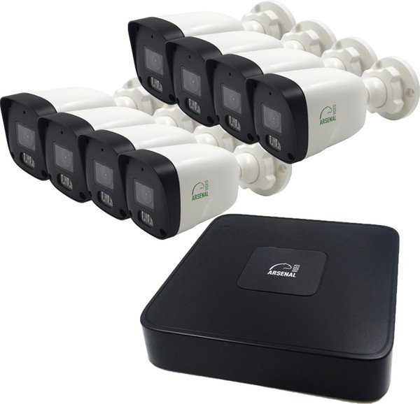 Комплект видеонаблюдения Arsenal Ti на 8 камер 2Mp - фото
