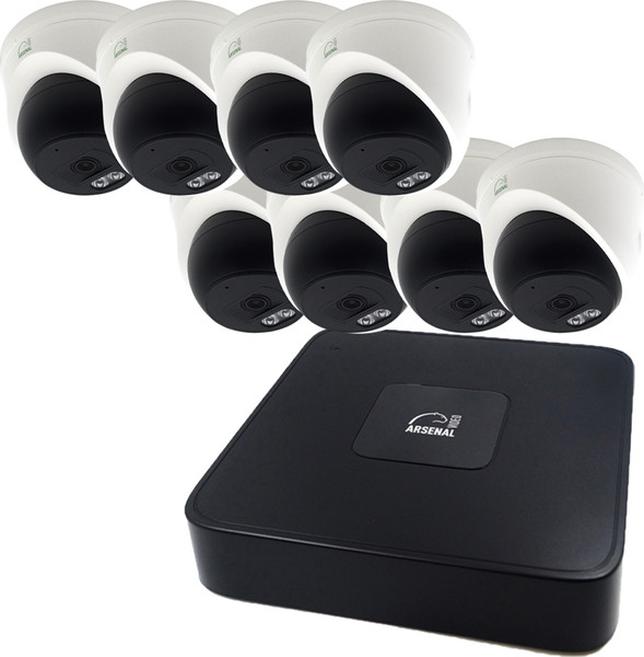 Комплект видеонаблюдения Arsenal Ti на 8 камер 2Mp - фото