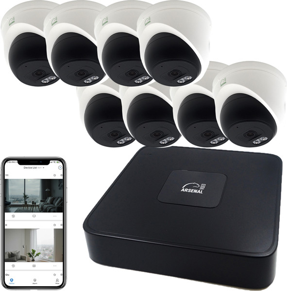 Комплект видеонаблюдения Arsenal Ti на 8 камер 2Mp
