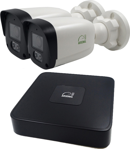 Комплект видеонаблюдения Arsenal Ti на 2 камеры 4Mp - фото