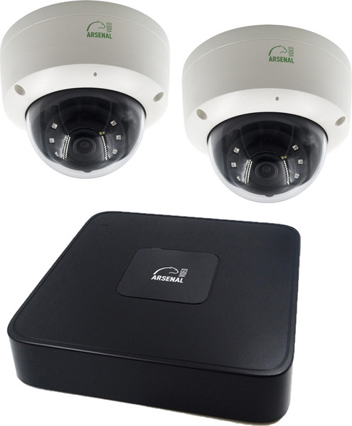Комплект видеонаблюдения Arsenal Ti на 2 камеры 4Mp - фото