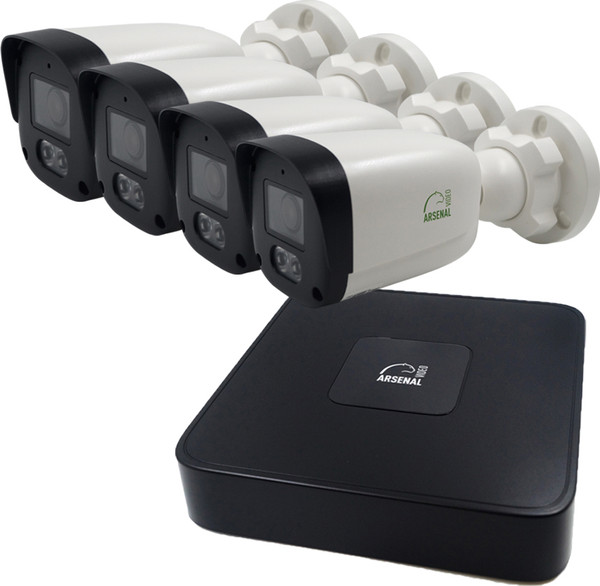 Комплект видеонаблюдения Arsenal Ti на 4 камеры 4Mp