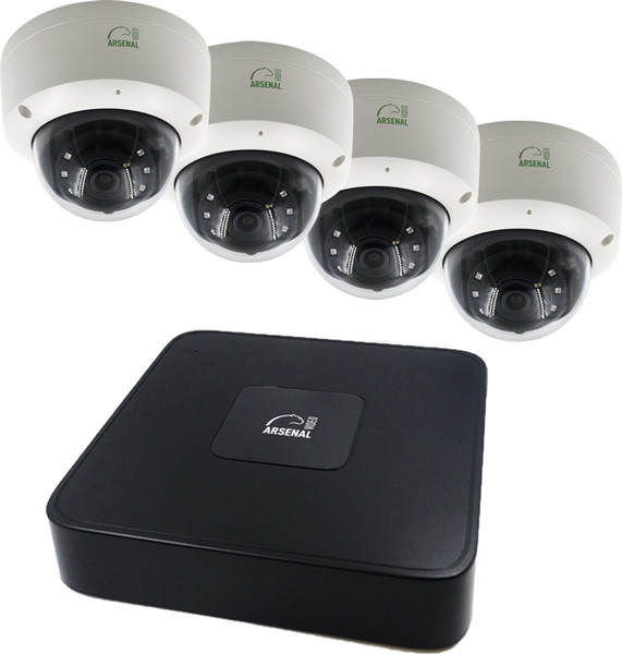 Комплект видеонаблюдения Arsenal Ti на 4 камеры 4Mp - фото