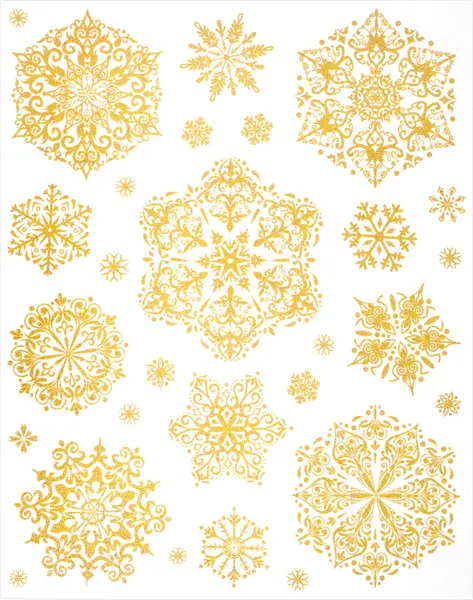 Набор наклеек на окно Золотая сказка 592570