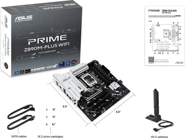 Материнская плата Asus Prime Z890M-Plus WiFi