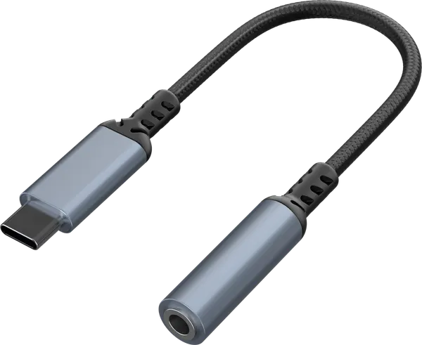 Кабель/переходник Defender JACK03-01 PRO 3.5 jack (F)-Type-C(M) / 87303 - фото