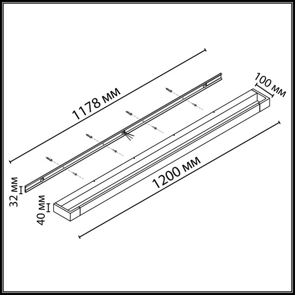 Светильник Odeon Light Arno 3887/36WL