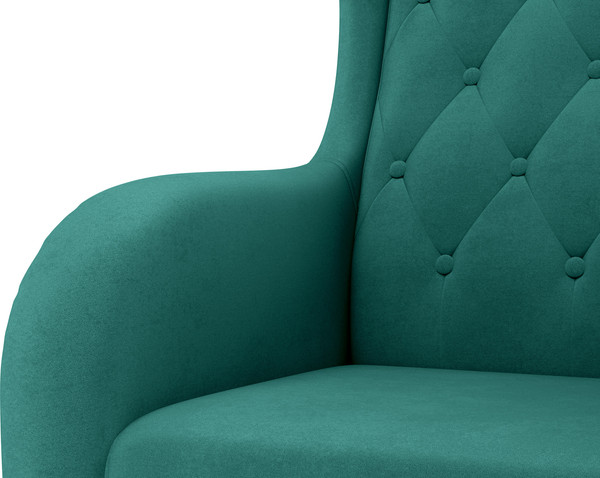 Кресло мягкое Олмеко Амарант М