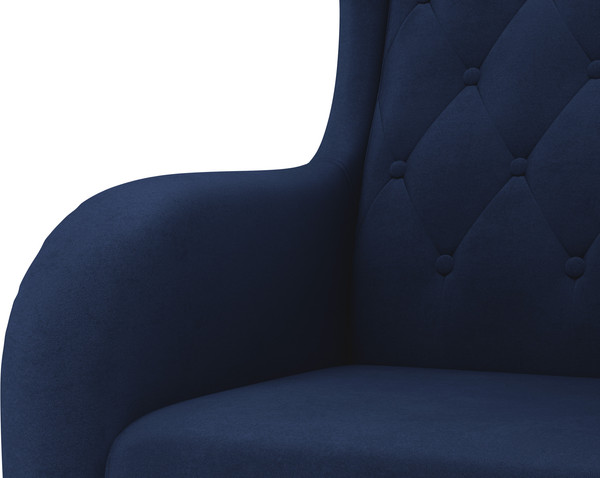 Кресло мягкое Олмеко Амарант М