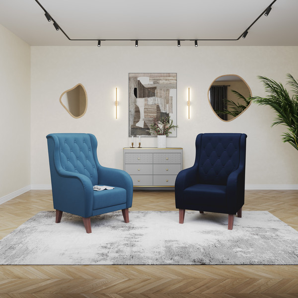 Кресло мягкое Олмеко Амарант М