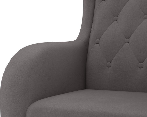 Кресло мягкое Олмеко Амарант М