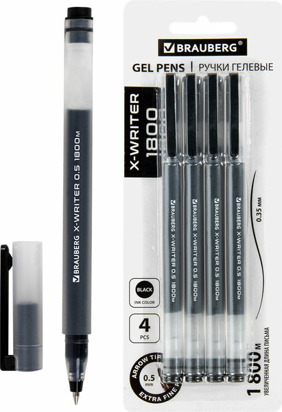 Набор гелевых ручек Brauberg 144136