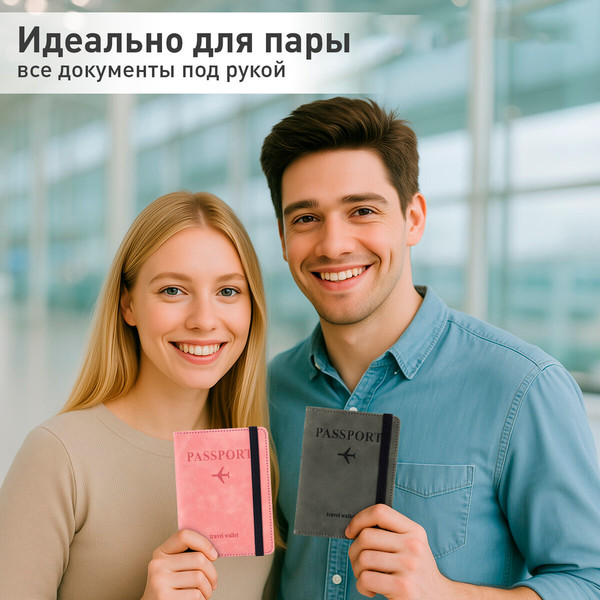 Обложка на паспорт Brauberg 238765