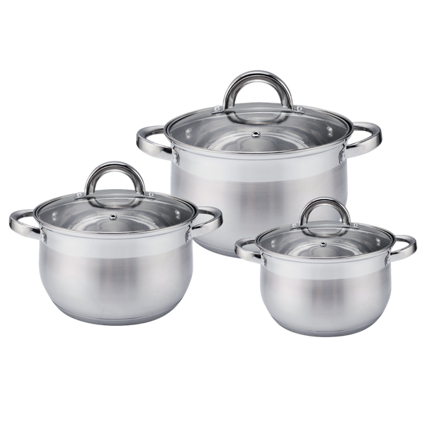 Набор кастрюль Appetite Bella LK19SET2 - фото