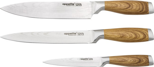 Набор ножей Appetite Толедо C141-W-3P