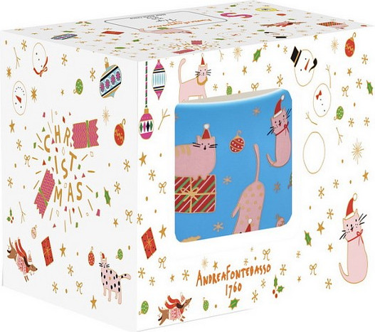 Кружка Andrea Fontebasso New Milk & Coffee Hip Коты / NL614A53043