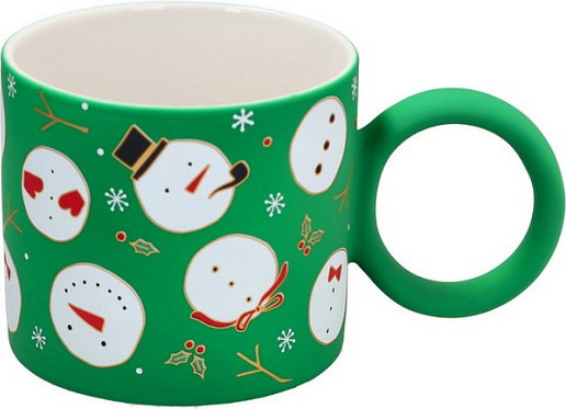 Кружка Andrea Fontebasso New Milk & Coffee Hip Снеговики / NL614A13043