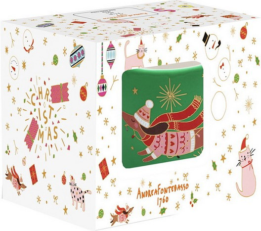 Кружка Andrea Fontebasso New Milk & Coffee Hip Такса / NL614A33043