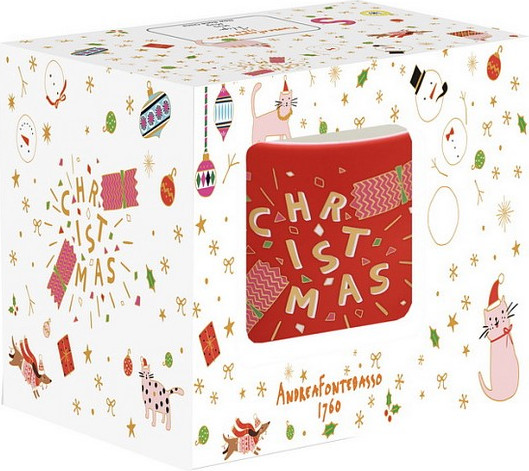 Кружка Andrea Fontebasso New Milk & Coffee Hip Christmas / NL614A43043